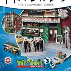 Wrebbit Friends - Central Perk (440 Stukjes) - 3D-Puzzle -Exporteren puzzels winkel 550x649