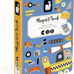 Janod Magnetibook - Racers 32 Janod Magnetibook - Racers -Exporteren puzzels winkel 550x666