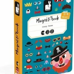 Janod Magnetibook - Gekke Gezichten Jongens -Exporteren puzzels winkel 550x670 1