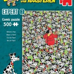 Jumbo Jan Van Haasteren Expert 3: Waar Is Max - 500 Stukjes -Exporteren puzzels winkel 550x679 2