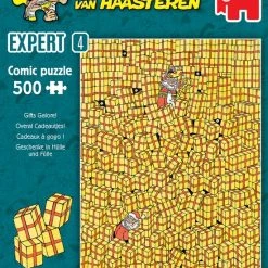 Jumbo Jan Van Haasteren Expert 4: Overal Cadeautjes - 500 Stukjes 8 Jumbo Jan Van Haasteren Expert 4: Overal Cadeautjes - 500 Stukjes -Exporteren puzzels winkel 550x679