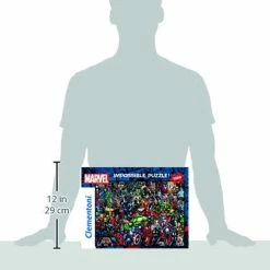 Clementoni Impossible Legpuzzel Marvel - 1000 Stukjes -Exporteren puzzels winkel 550x687 1