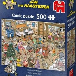 Jan Van Haasteren Op Het Nieuwe Jaar! Puzzel - 500 Stukjes 13 Jan Van Haasteren Op Het Nieuwe Jaar! Puzzel - 500 Stukjes -Exporteren puzzels winkel 550x697 3
