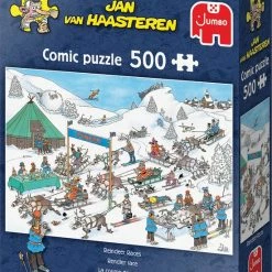 Jan Van Haasteren Rendier Race Puzzel - 500 Stukjes -Exporteren puzzels winkel 550x697 9