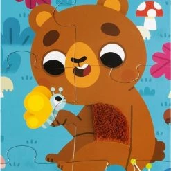 Janod | Voelpuzzel Bosdieren -Exporteren puzzels winkel 550x708