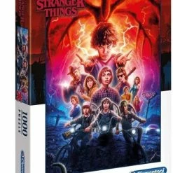 Clementoni Legpuzzel - Stranger Things - 1000 Stukjes, Puzzel Volwassenen -Exporteren puzzels winkel 550x726