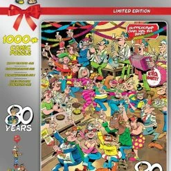 Jan Van Haasteren Fijne Verjaardag Jan! - 80 Jaar - Puzzel 1000 Stukjes - Limited Edition -Exporteren puzzels winkel 550x739 1