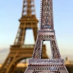 Wrebbit Eiffeltoren - 3D Puzzel - 816 Stukjes -Exporteren puzzels winkel 550x745