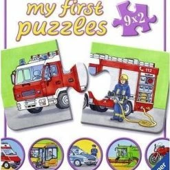 Ravensburger Speciale Voertuigen- My First Puzzles -9x2 Stukjes - Kinderpuzzel -Exporteren puzzels winkel 550x758