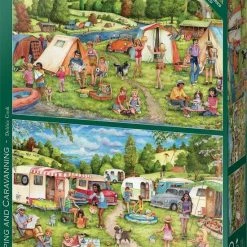 Falcon Puzzel Camping And Caravanning - Legpuzzel - 2x500 Stukjes -Exporteren puzzels winkel 550x767 3