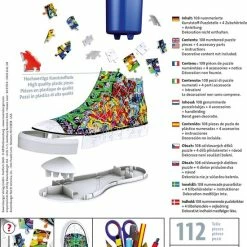 Ravensburger Sneaker Grafitti Print - 3D Puzzel - 108 Stukjes 16 Ravensburger Sneaker Grafitti Print - 3D Puzzel - 108 Stukjes -Exporteren puzzels winkel 550x771