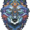 Mystery Wolf 031 A3 | Legpuzzel Wolf | Houten Jigsaw Puzzels | 200 Stukjes | Dierenpuzzel| Meer Dan 50 Verschillende Modellen -Exporteren puzzels winkel 550x779 2