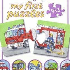 Ravensburger Speciale Voertuigen- My First Puzzles -9x2 Stukjes - Kinderpuzzel