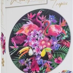Grafix Ronde Puzzel 1000 Stukjes Voor Volwassenen | Tropisch | Legpuzzel | Diameter 68 CM | Geschikt Voor Kinderen Vanaf 14 Jaar -Exporteren puzzels winkel 550x811 2