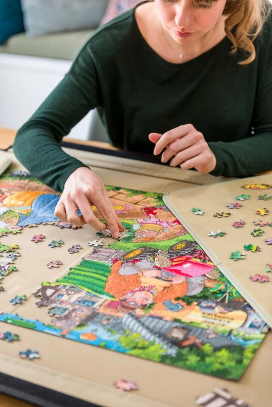 Jumbo Portapuzzle Standaard Voor Puzzels Tot 1000 Stukjes - Puzzelmap 15 Jumbo Portapuzzle Standaard Voor Puzzels Tot 1000 Stukjes - Puzzelmap - Afbeelding 13
