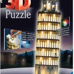 Ravensburger Toren Van Pisa 3D Puzzel Night Edition - 216 Stukjes 23 Ravensburger Toren Van Pisa 3D Puzzel Night Edition - 216 Stukjes -Exporteren puzzels winkel 550x838